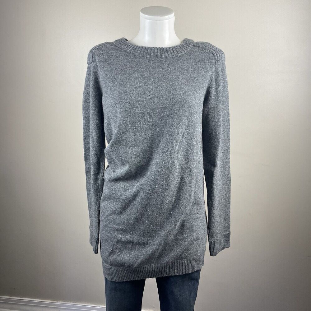 Marc By Marc Jacobs Gray Y2K Asymmetrical Wool Cashmere Sweater Tunic